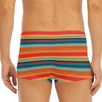 Ethnic Mexican Blanket Pattern Print Men's Short Boxer Briefs