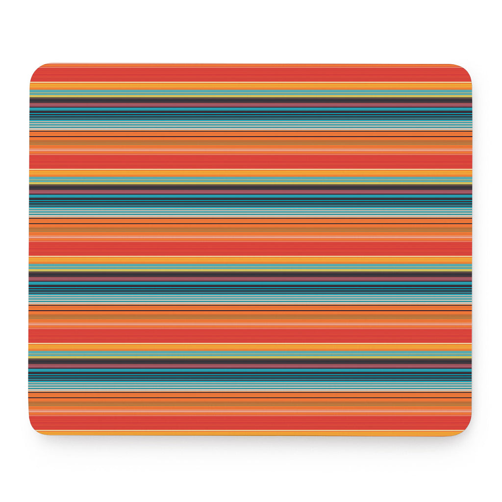 Ethnic Mexican Blanket Pattern Print Mouse Pad