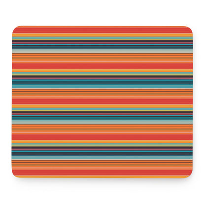 Ethnic Mexican Blanket Pattern Print Mouse Pad