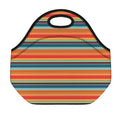 Ethnic Mexican Blanket Pattern Print Neoprene Lunch Bag