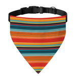 Ethnic Mexican Blanket Pattern Print Over The Collar Dog Bandana