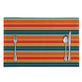 Ethnic Mexican Blanket Pattern Print Placemat