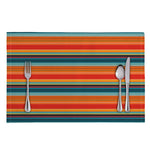 Ethnic Mexican Blanket Pattern Print Placemat