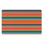 Ethnic Mexican Blanket Pattern Print Polyester Doormat