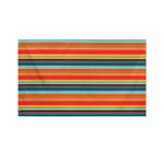 Ethnic Mexican Blanket Pattern Print Polyester Flag