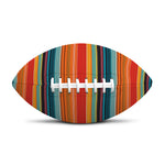 Ethnic Mexican Blanket Pattern Print Rugby Ball
