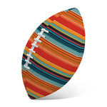 Ethnic Mexican Blanket Pattern Print Rugby Ball