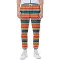 Ethnic Mexican Blanket Pattern Print Joggers