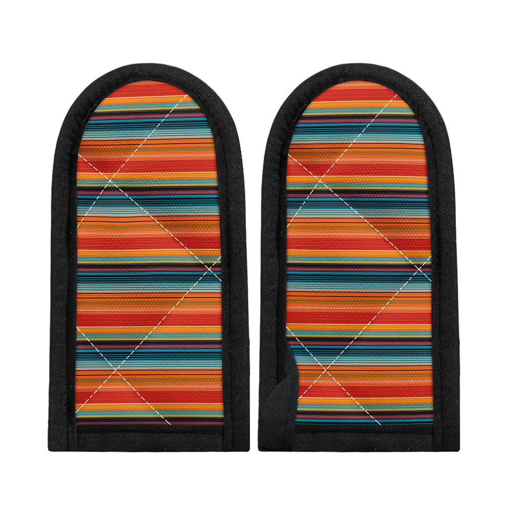 Ethnic Mexican Blanket Pattern Print Skillet Handle Cover