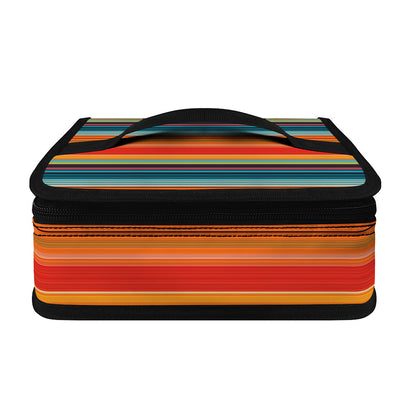 Ethnic Mexican Blanket Pattern Print Small Lunch Bag