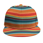 Ethnic Mexican Blanket Pattern Print Snapback Cap