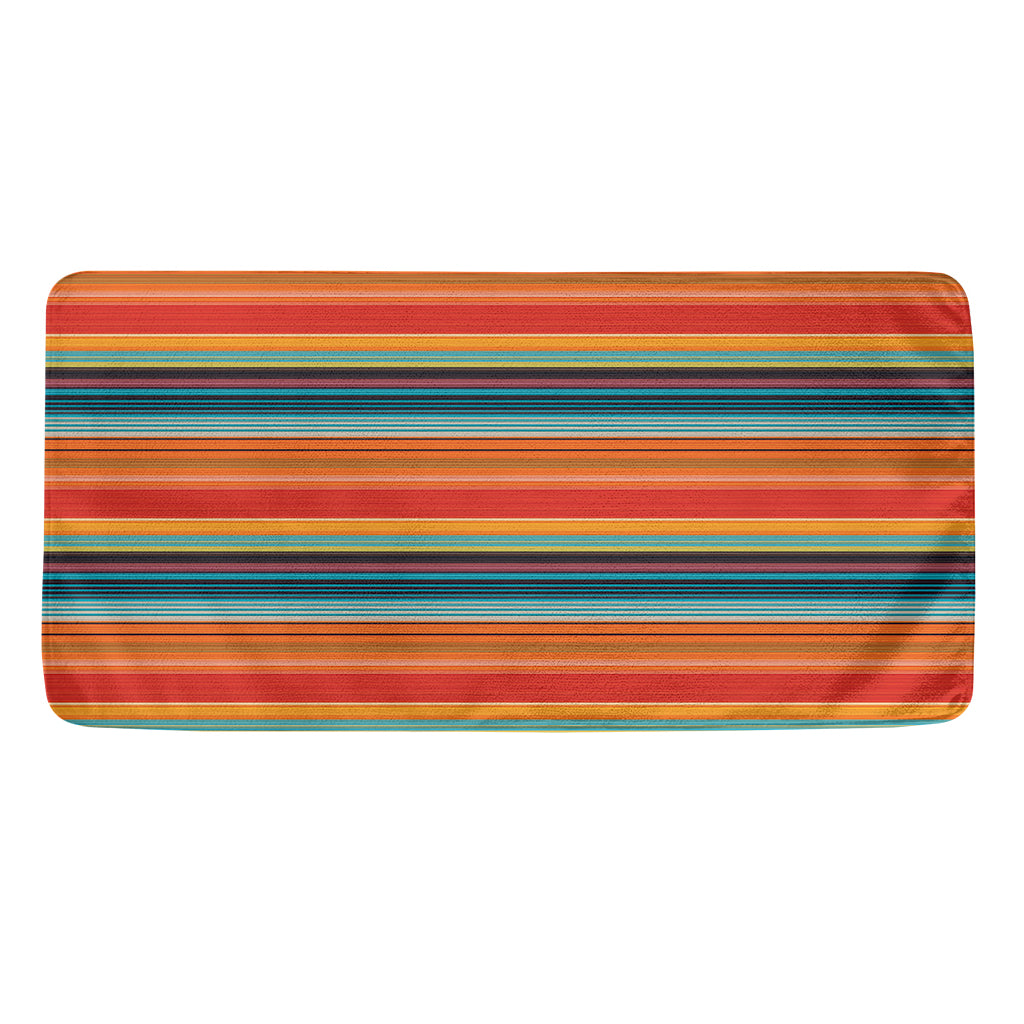 Ethnic Mexican Blanket Pattern Print Towel