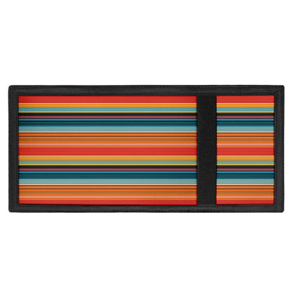 Ethnic Mexican Blanket Pattern Print Trifold Wallet