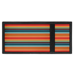 Ethnic Mexican Blanket Pattern Print Trifold Wallet