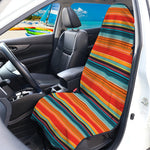 Ethnic Mexican Blanket Pattern Print Waterproof Car Seat Cover