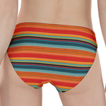 Ethnic Mexican Blanket Pattern Print Women's Panties