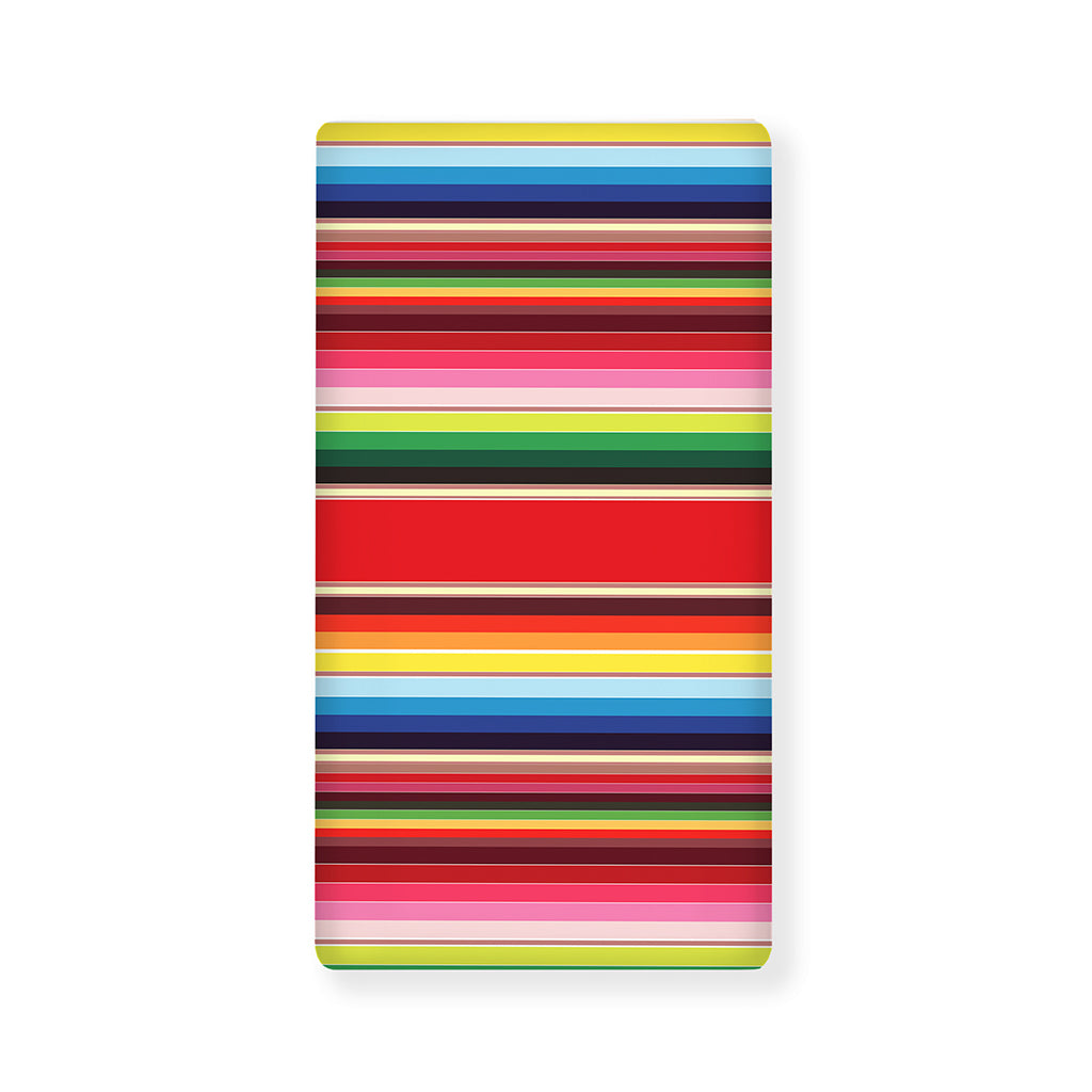 Ethnic Mexican Blanket Stripe Print Baby Crib Sheet