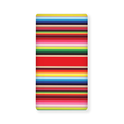 Ethnic Mexican Blanket Stripe Print Baby Crib Sheet