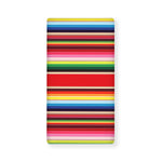 Ethnic Mexican Blanket Stripe Print Baby Crib Sheet