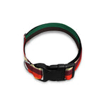 Ethnic Mexican Blanket Stripe Print Dog Collar