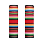 Ethnic Mexican Blanket Stripe Print Handle Covers