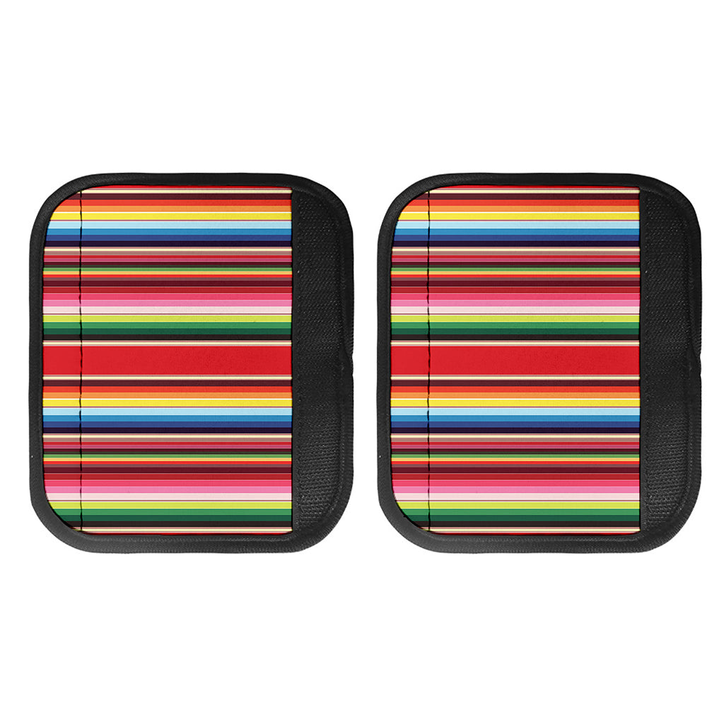 Ethnic Mexican Blanket Stripe Print Handle Covers