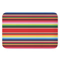 Ethnic Mexican Blanket Stripe Print Indoor Door Mat