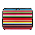 Ethnic Mexican Blanket Stripe Print Laptop Sleeve