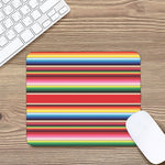 Ethnic Mexican Blanket Stripe Print Mouse Pad