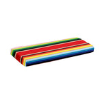 Ethnic Mexican Blanket Stripe Print Piano Keyboard Cover