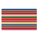 Ethnic Mexican Blanket Stripe Print Polyester Doormat