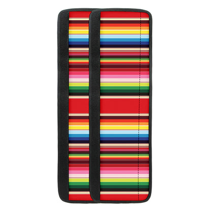 Ethnic Mexican Blanket Stripe Print Refrigerator Handle Covers