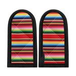 Ethnic Mexican Blanket Stripe Print Skillet Handle Cover