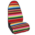 Ethnic Mexican Blanket Stripe Print Waterproof Car Seat Cover