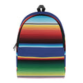 Ethnic Mexican Serape Pattern Print School Backpack