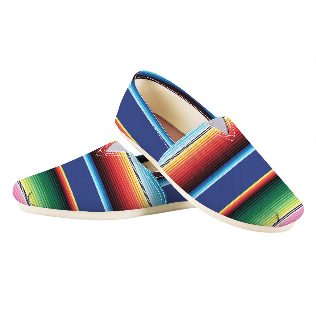 Ethnic Mexican Serape Pattern Print Casual Shoes