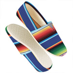Ethnic Mexican Serape Pattern Print Casual Shoes