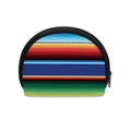 Ethnic Mexican Serape Pattern Print Coin Purse