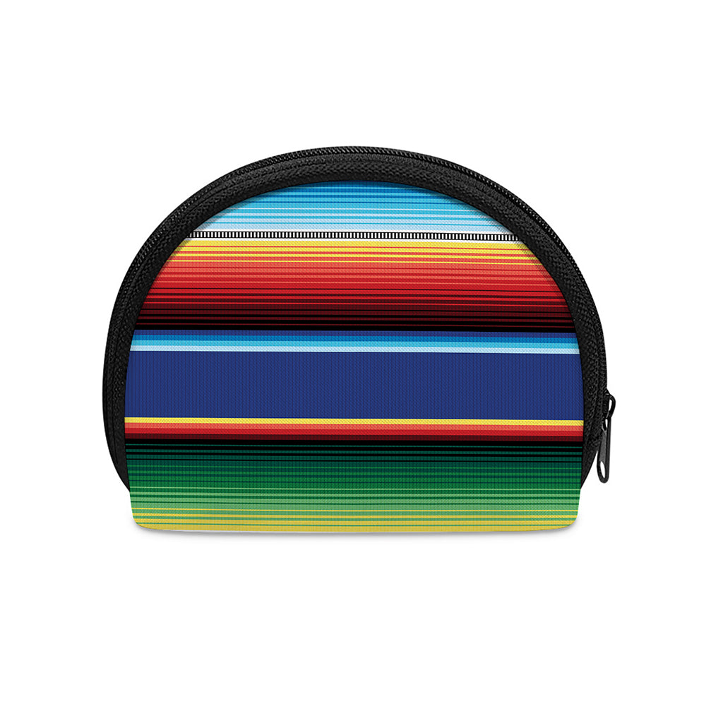Ethnic Mexican Serape Pattern Print Coin Purse