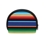 Ethnic Mexican Serape Pattern Print Coin Purse