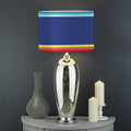 Ethnic Mexican Serape Pattern Print Drum Lamp Shade