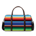 Ethnic Mexican Serape Pattern Print Duffel Bag
