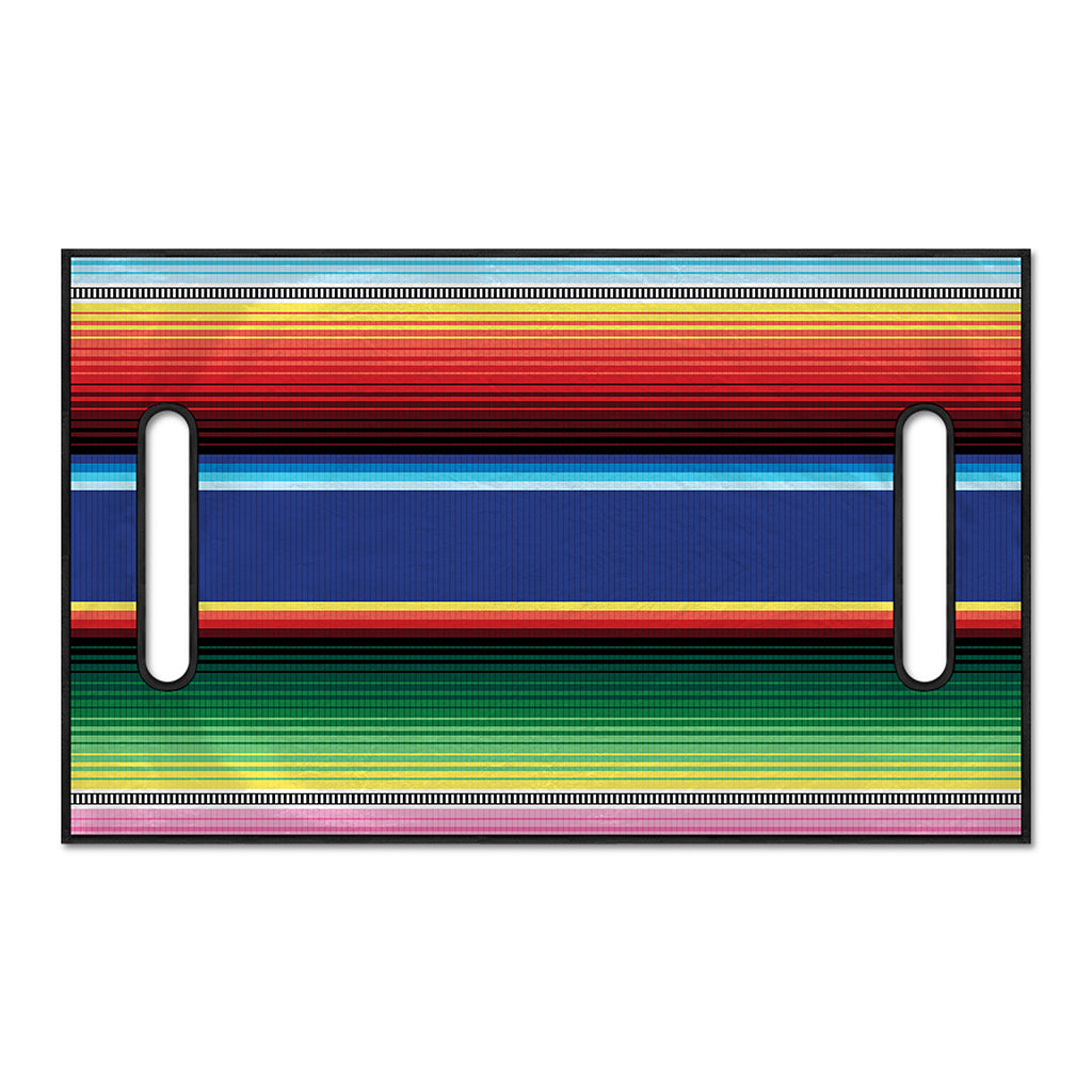 Ethnic Mexican Serape Pattern Print Golf Cart Seat Cover
