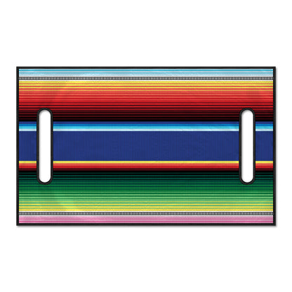 Ethnic Mexican Serape Pattern Print Golf Cart Seat Cover