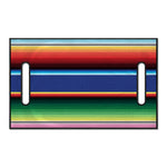 Ethnic Mexican Serape Pattern Print Golf Cart Seat Cover
