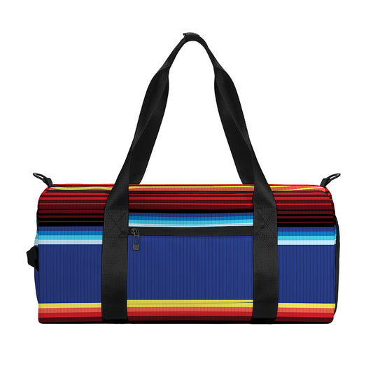 Ethnic Mexican Serape Pattern Print Gym Bag