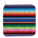 Ethnic Mexican Serape Pattern Print Hand Towel