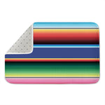 Ethnic Mexican Serape Pattern Print Indoor Door Mat
