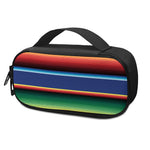 Ethnic Mexican Serape Pattern Print Insulin Cooler Travel Case
