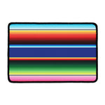 Ethnic Mexican Serape Pattern Print Kitchen Mat